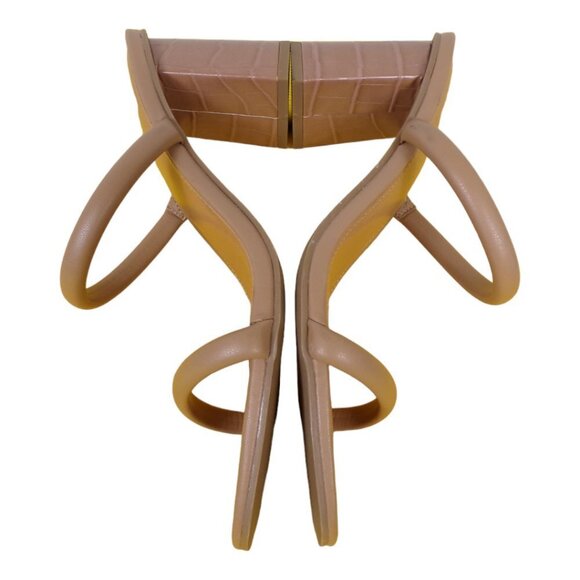 DV Dolce Vita  Halsty Slide Block Heel Sandal, Caramel Size 9.5  NEW #1134 - Picture 6 of 9